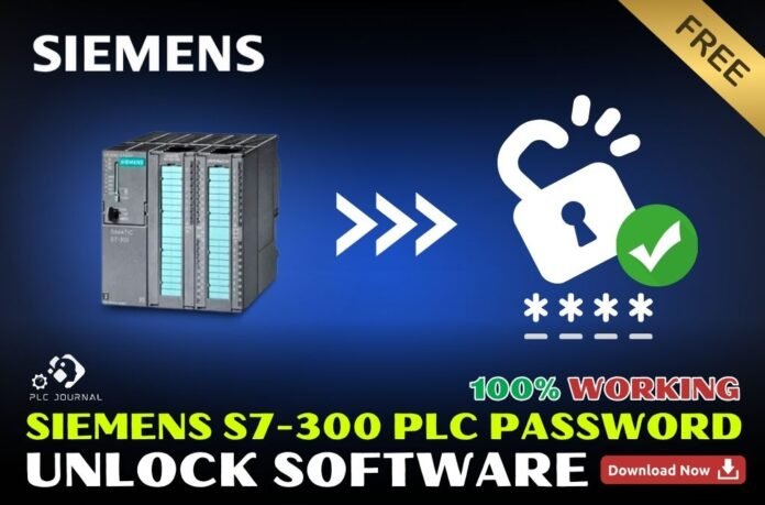 Siemens S7-300 Password Unlock free Download