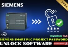 Siemens Smart PLC Project PasswordUnlock v2.5 free Download