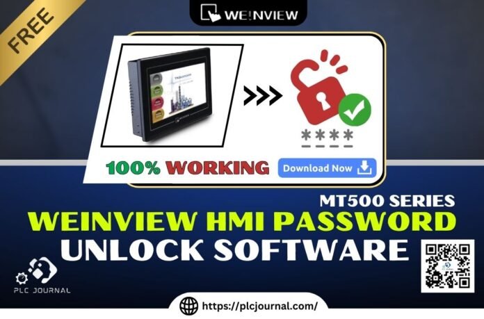 Unlock password HMI WeinView MT500 series