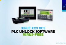 Xinje XC3 XC5 PLC Unlock Software Virus-Free