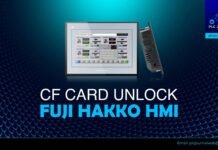 CF Card Unlock Fuji Hakko HMI